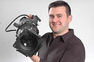 Art Professor Kihata with student